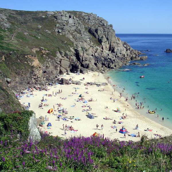 Pláž Cornwall